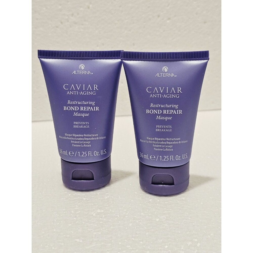2x Alterna Caviar Anti-Aging Restructuring Bond Repair Masque